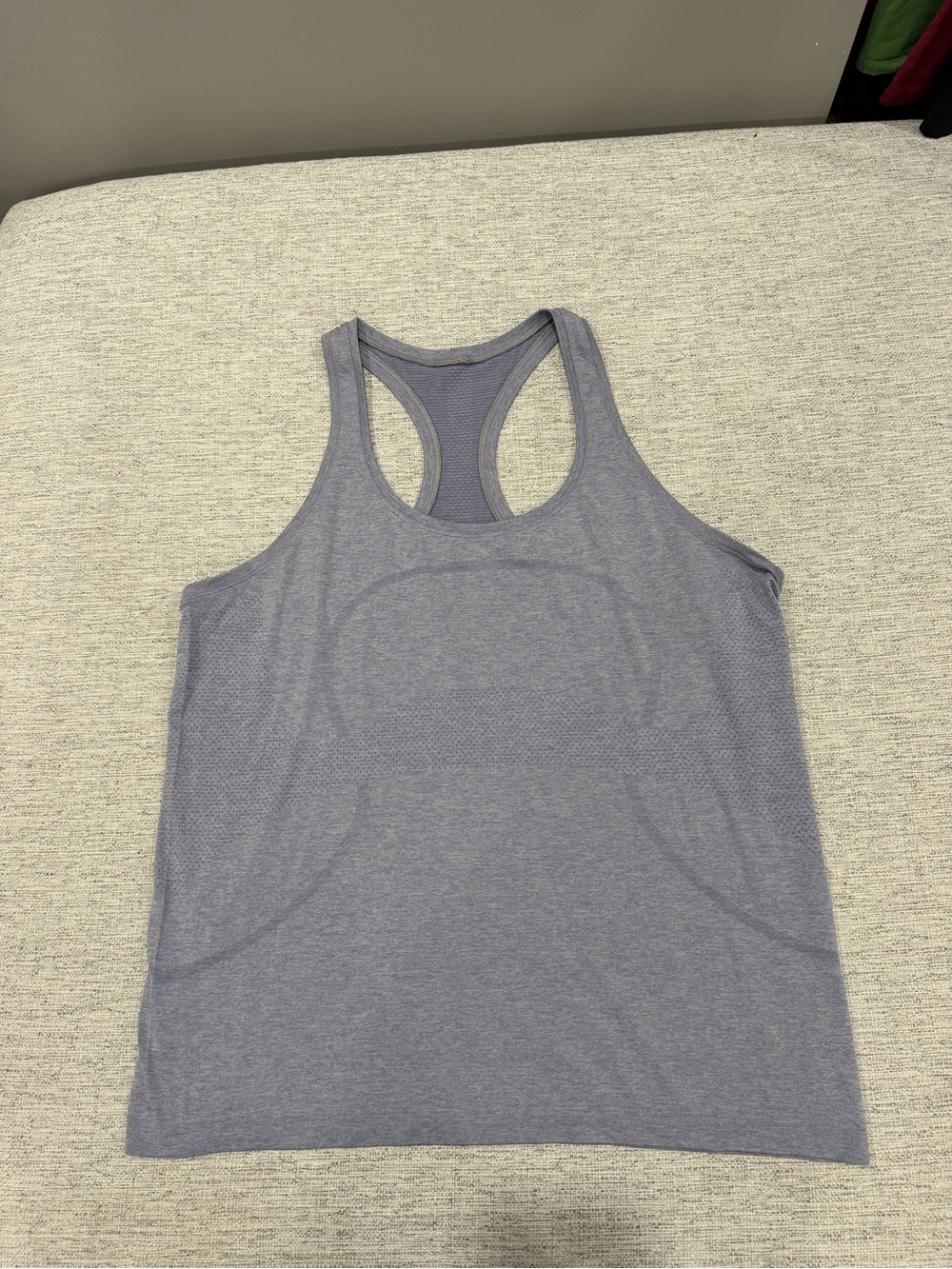 lululemon athletica Heathered Lavender Racerback Tank